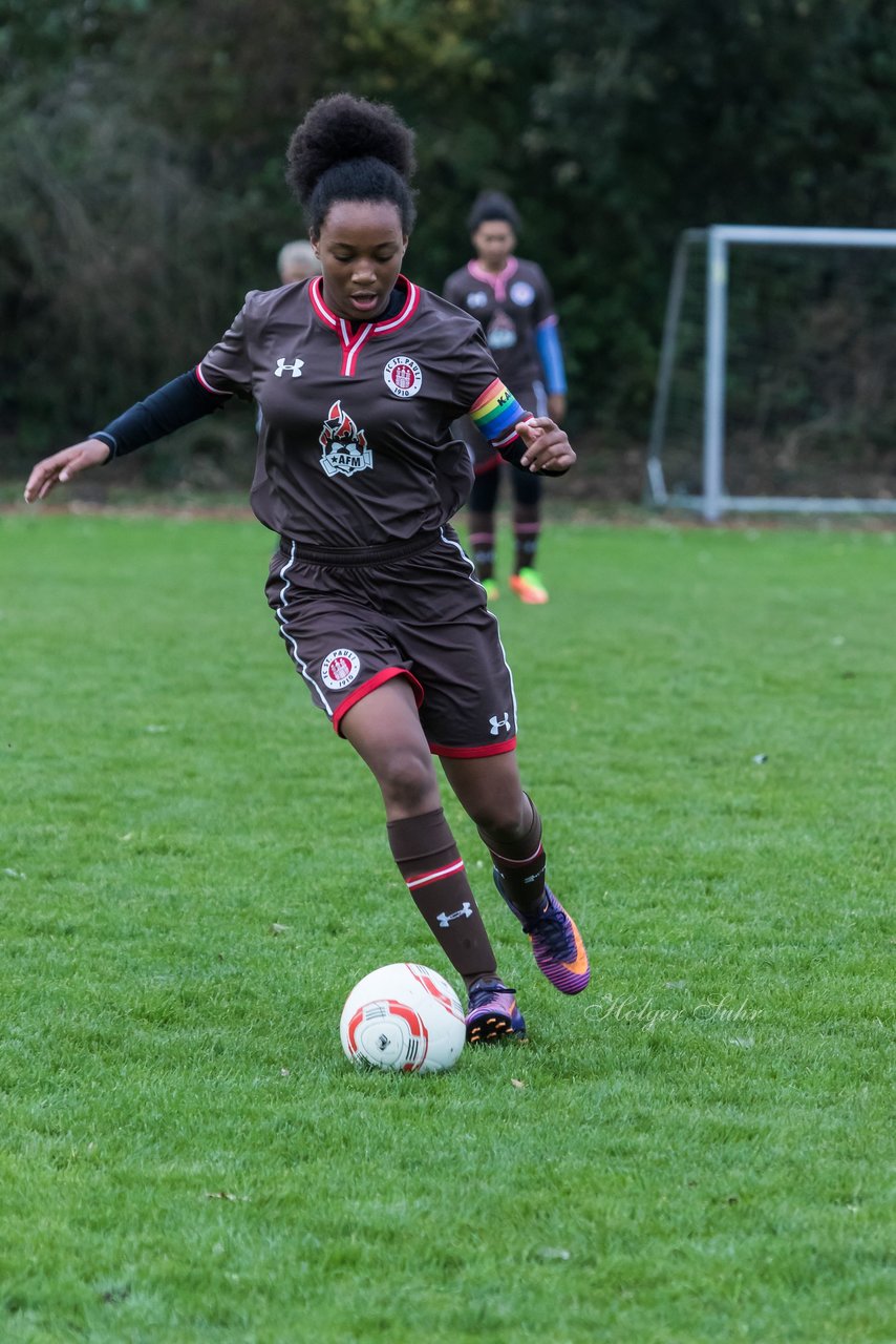 Bild 66 - C-Juniorinnen Halstenbek-Rellingen - St.Pauli : Ergebnis: 0:5